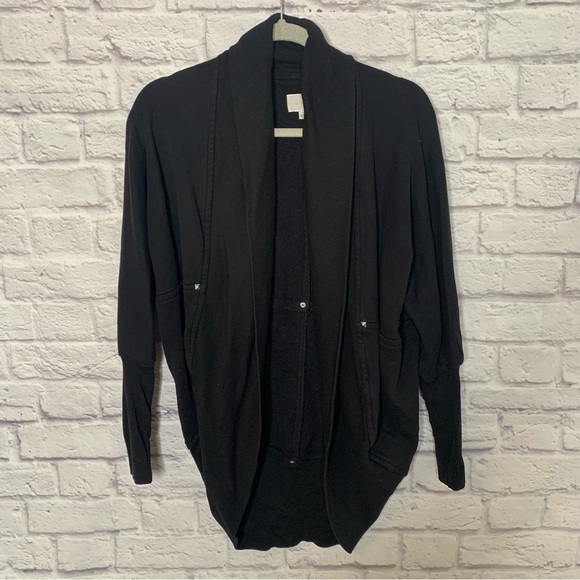 Wilfred Black Studded Open Front Jacket - Picture 10 of 16